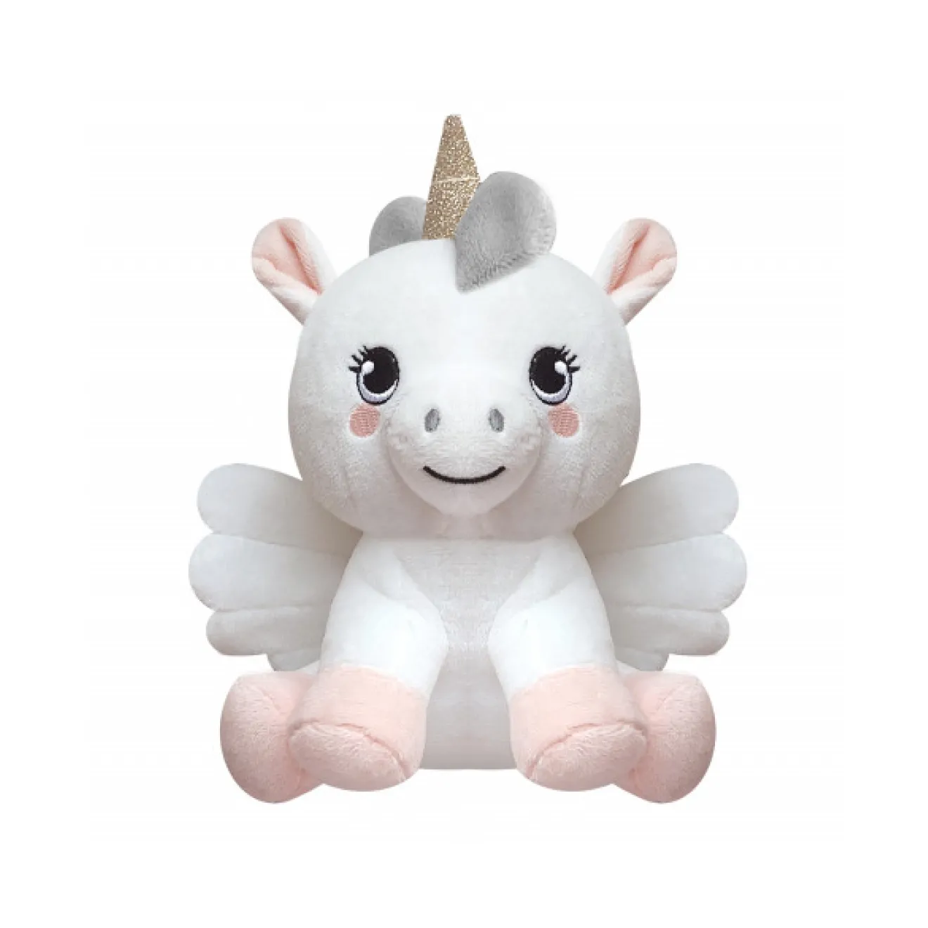 Weiches Plüschspielzeug Einhorn TAMMY für Hunde