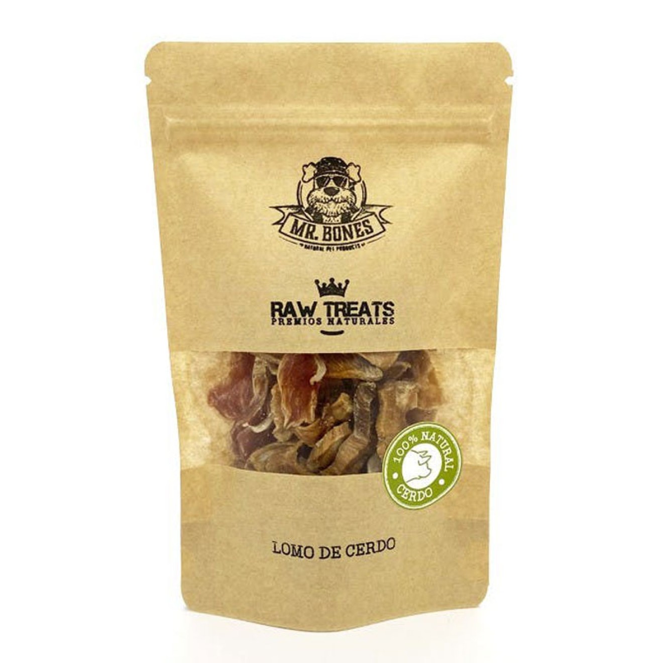 Raw Treats Lomo de Cerdo Bio-Snack für Hunde & Katzen