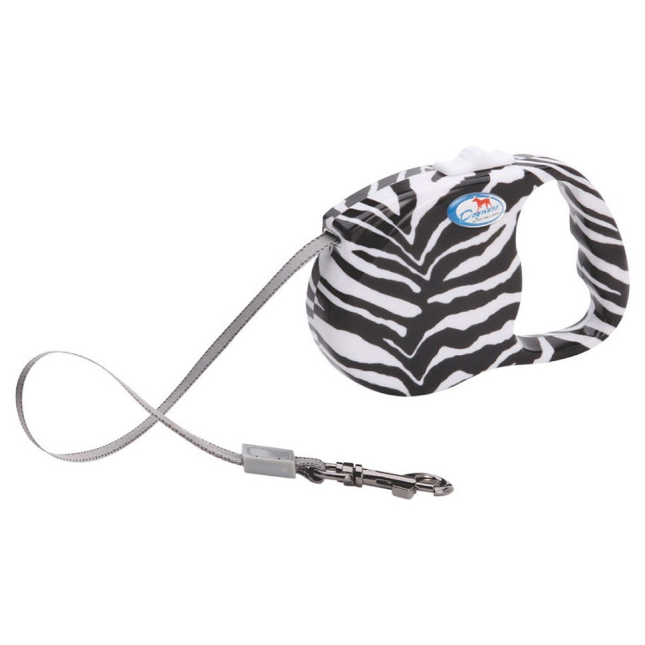 Rollleine im Zebra-Design 3 Meter Länge