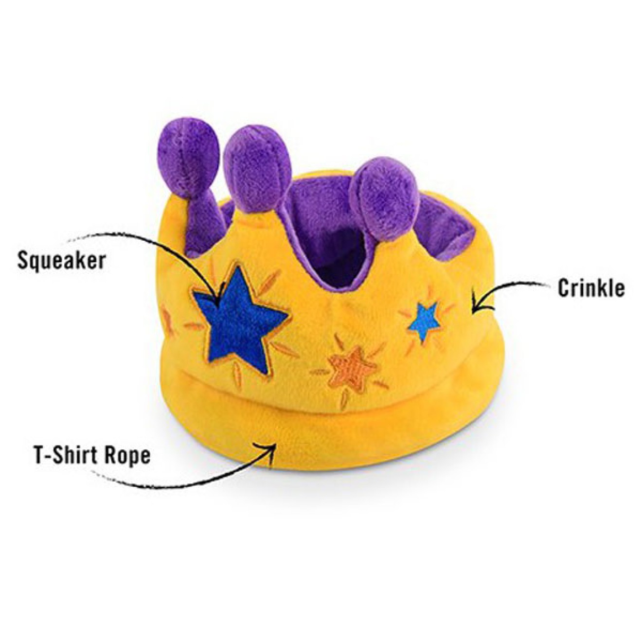 Robustes Geburtstags-Hundespielzeug Mini