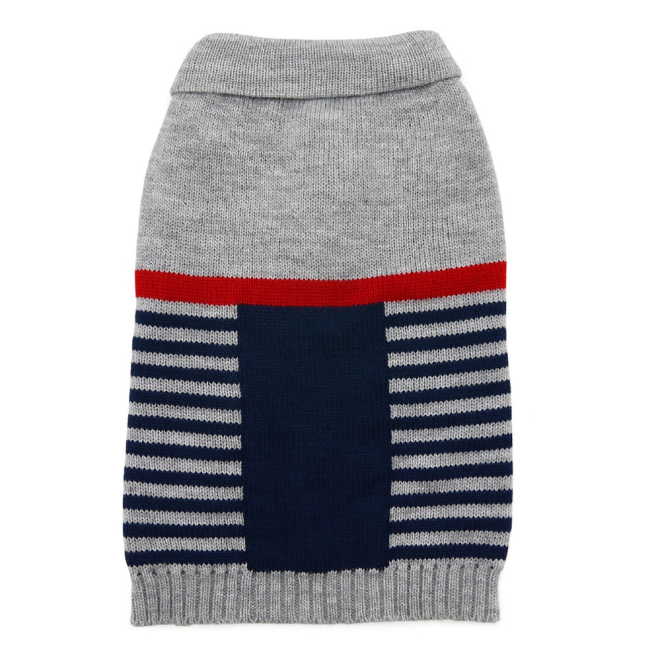 Strick-Hundepullover Necktie & Stripes - neu aus New York