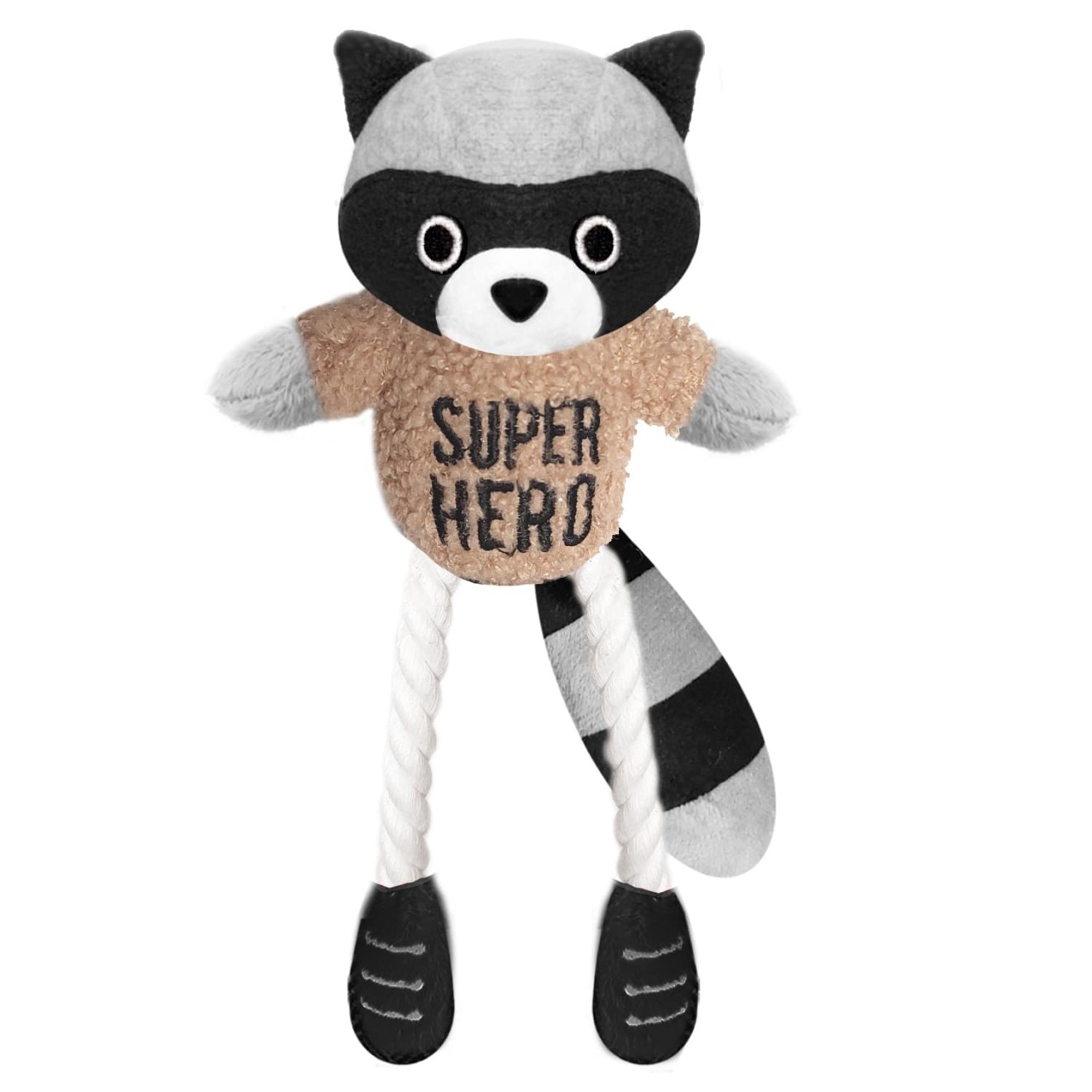 Tau-Hundespielzeug COATI Super-Hero von Milk & Pepper
