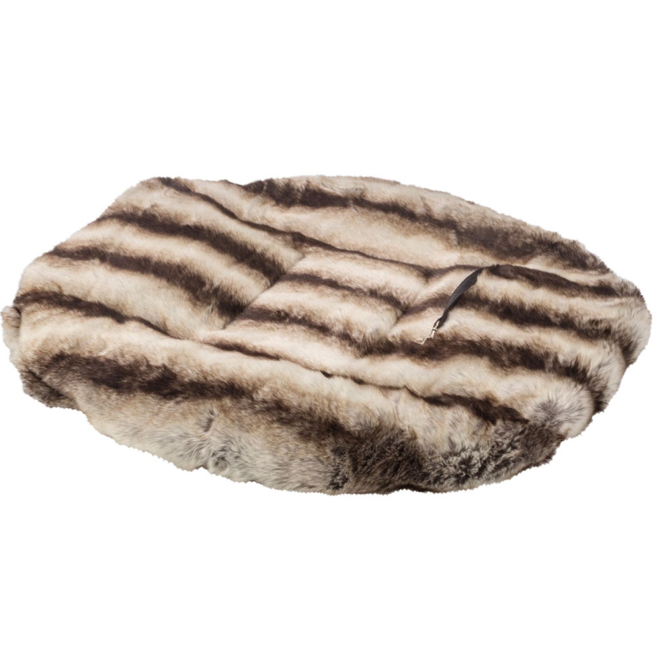 TG&L Hundetasche Bellagio Vintage anthrazit Chinchilla Webpelz