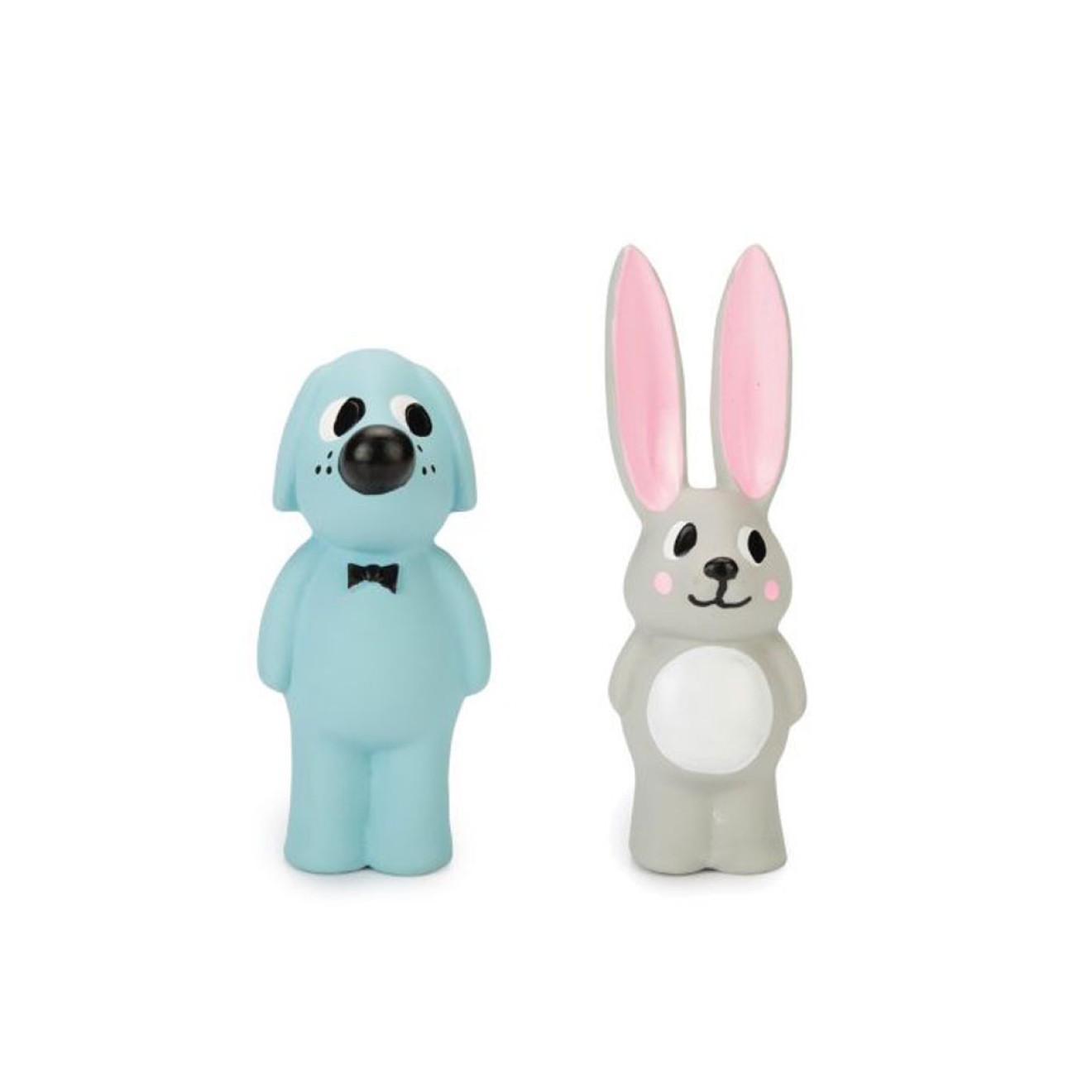 Beeztees Latex-Welpenspielzeug Hund & Hase