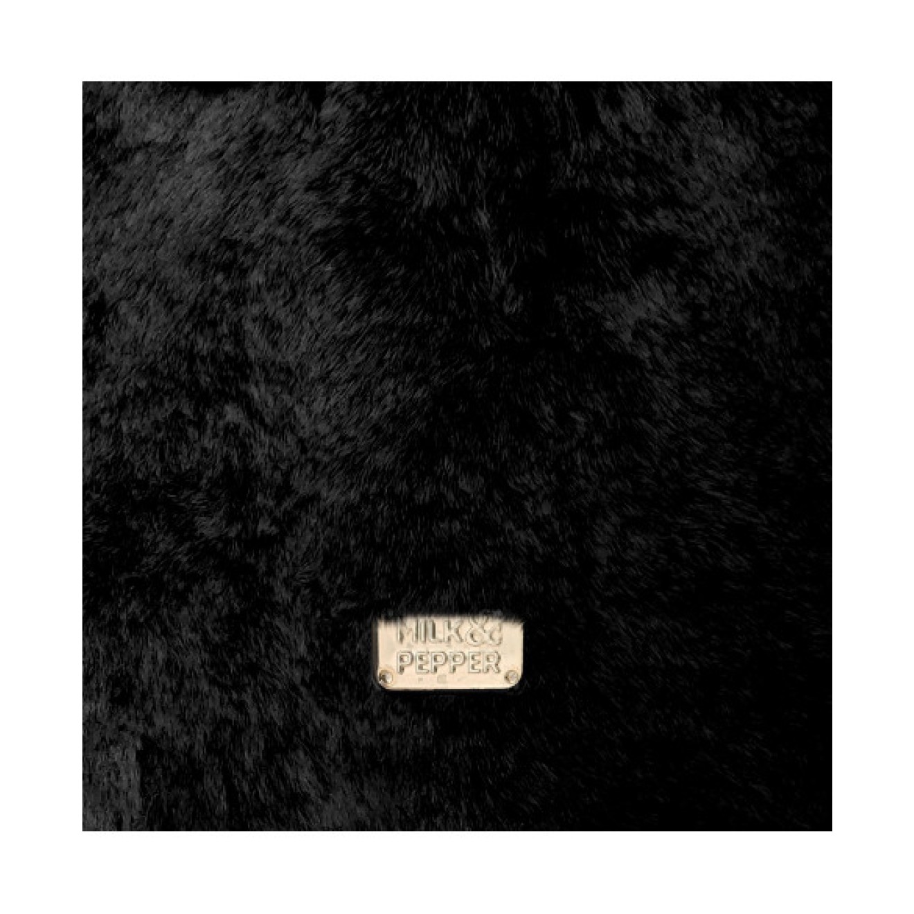 Milk & Pepper Hundemantel MYA zum Wenden schwarz