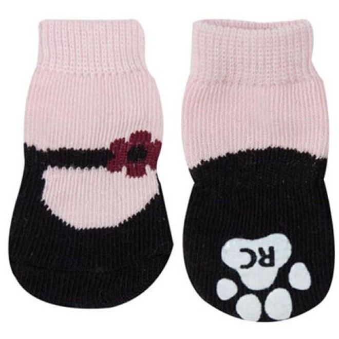 ABS-Hundesocken BALLERINA, Gr. XXS, 4 Socken