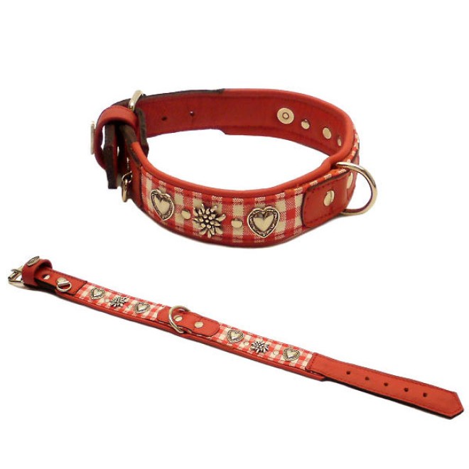 Alpen-Hundehalsband Sissi, Länge 30, 35 cm