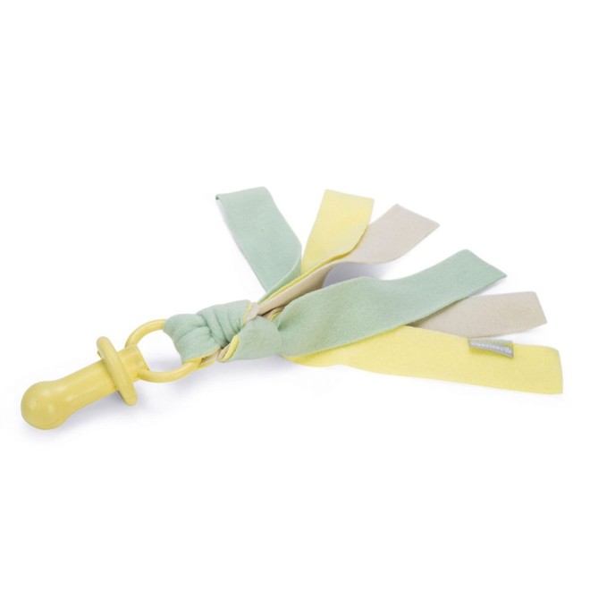 Beeztees Welpen-Schnuller mit Fleece Zotteln