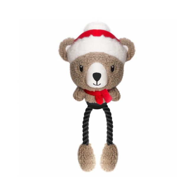 Weihnachts-Hundespielzeug Teddy BJÖRN Milk & Pepper