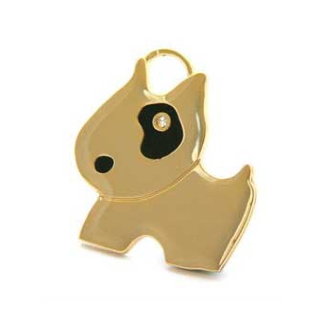 Gravurmarke Bulldogge gold