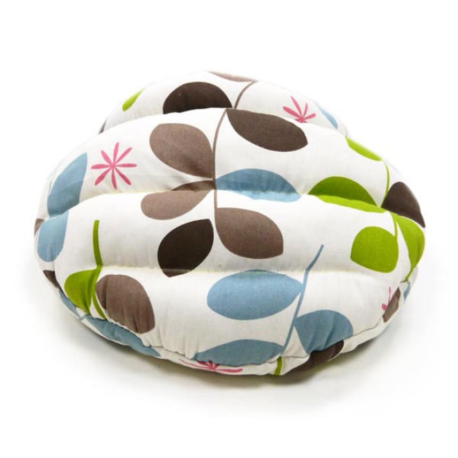 Burger-Hundebett mit Kuschel-Faktor