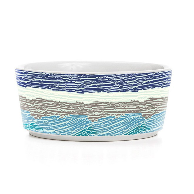 Designer-Futternapf aus Keramik OCEAN 16,5 cm