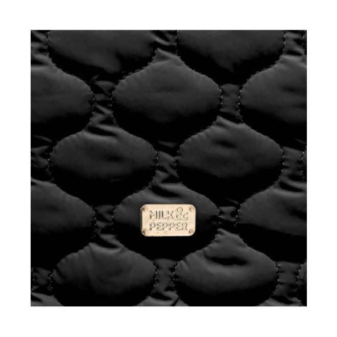 Milk & Pepper Hundemantel MYA zum Wenden schwarz