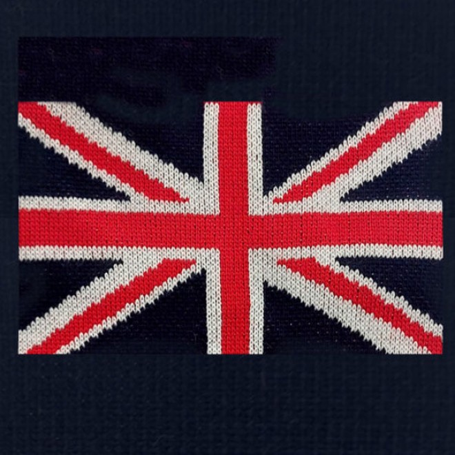 Milk & Pepper Hundepullover Union Jack auch für Mops & Bully