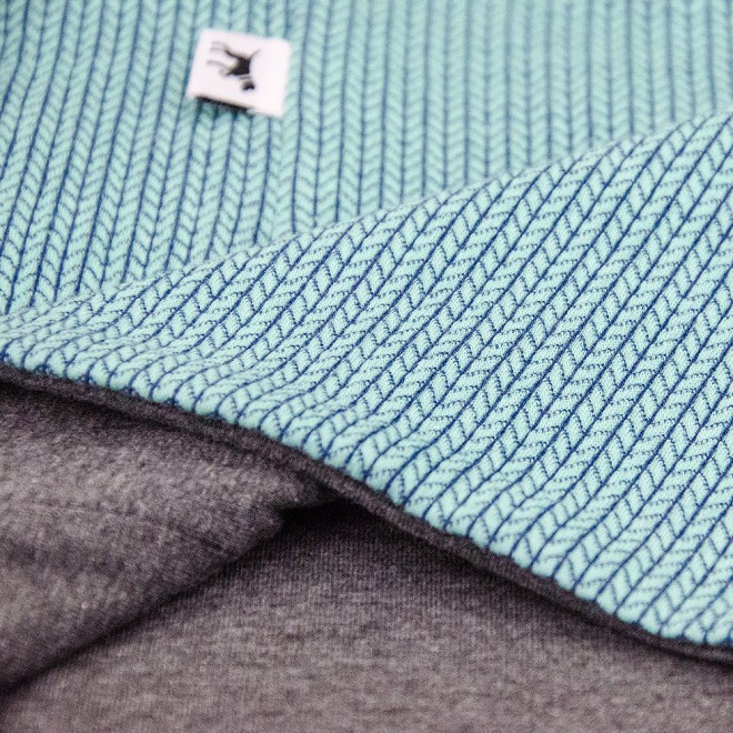 Hundeschal Hunde Doggyloop SCHIKOBELLO Petrol Gr. XS