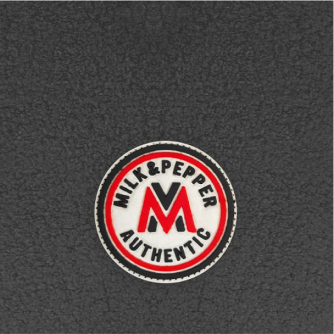 Milk & Pepper Fleece-Hundeweste Antarctik Grey