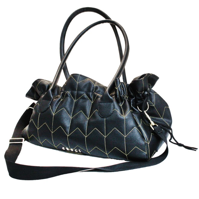 Exklusive Hundetasche Croci Black - Limited Edition
