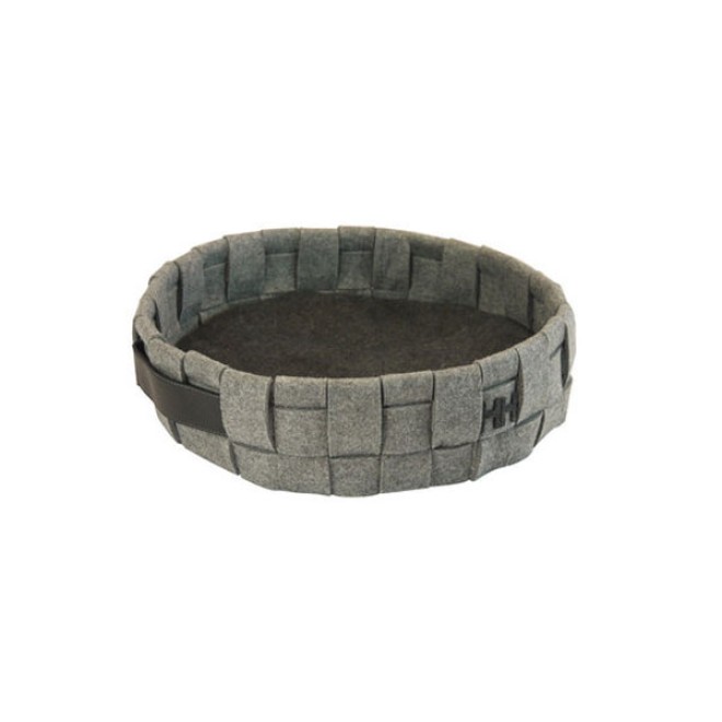 Filz-Hunde- oder Katzenbett HH gris