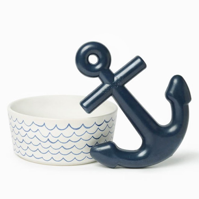 Keramik-Hundernapf WEITE WELT 16,5 cm