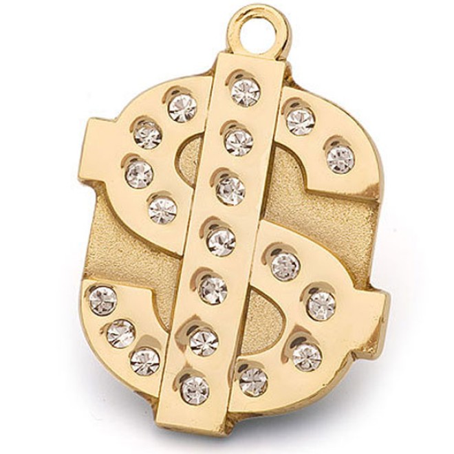 Gravurmarke MINI Million Dollar gold