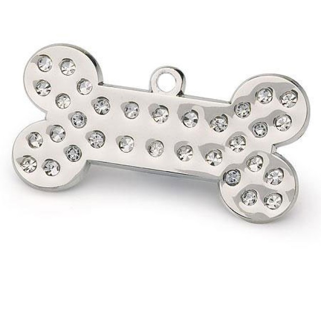 Gravurmarke Glamour Bone silver