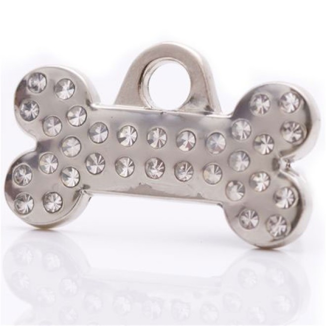 Gravurmarke MINI Glamour Bone silver