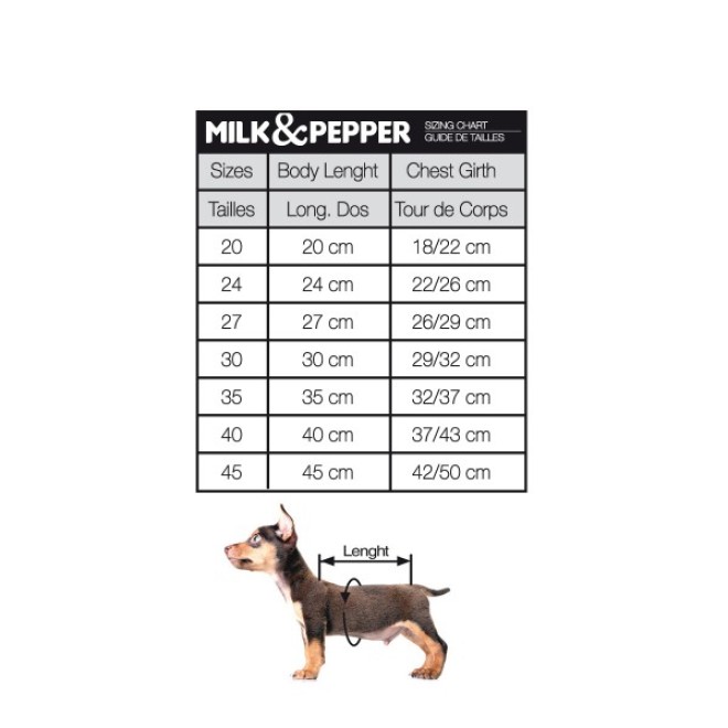 Milk & Pepper Strick-Hundepullover Irish Ecru