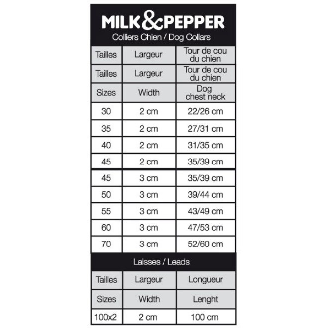 Milk & Pepper maritimes Hundehalsband Imoca geflochten