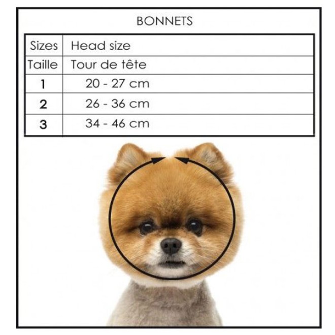 Zauberhafte Strick-Hundemütze Kawaii von Milk & Pepper