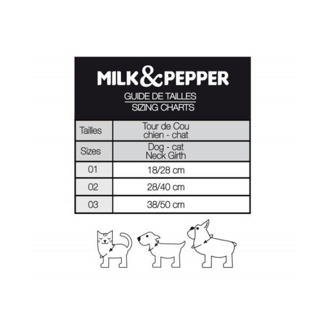 Milk & Pepper Hundehalstuch JEFFERSON Kaki