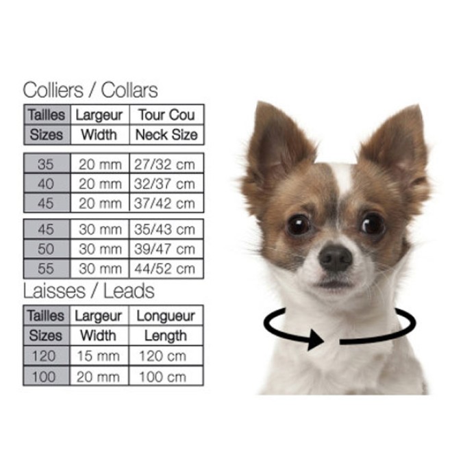 Milk & Pepper Hundehalsband Python Natural Black