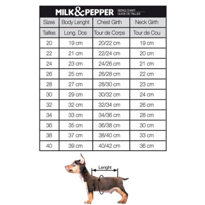 Milk & Pepper sportliche Hundeweste Teddy Gr. 30