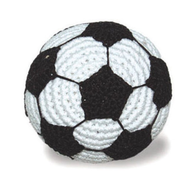 Häkel-Hundefussball