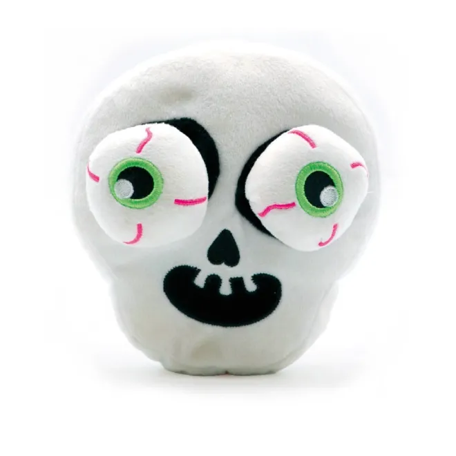Halloween-Hundespielzeug Totenkopf SKULL EYES mit heraus springenden Augen