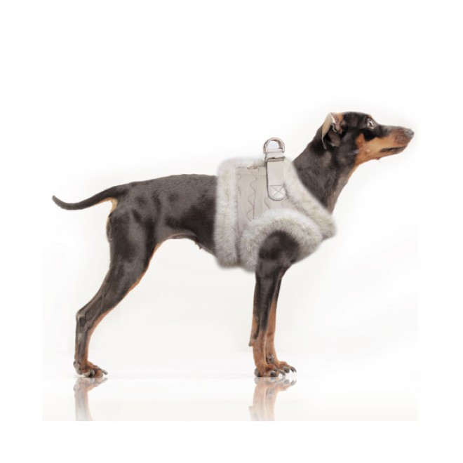 Milk & Pepper Hundegeschirr Ania mit Plüsch