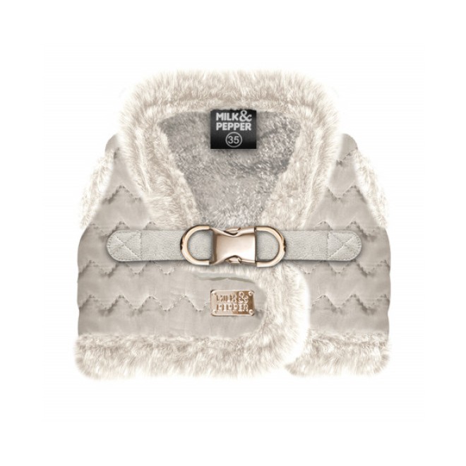 Milk & Pepper Hundegeschirr Ania mit Plüsch