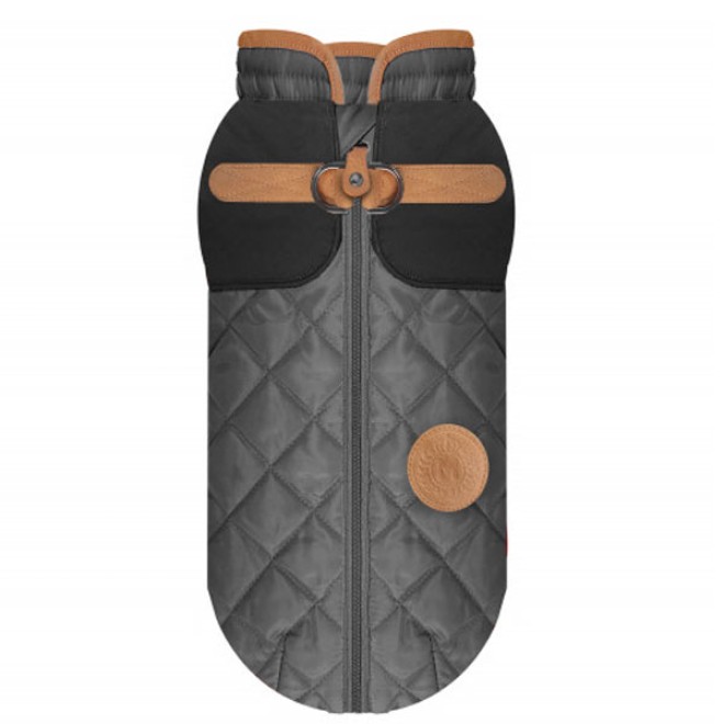 Milk & Pepper Harness-Hundejacke Gordon mit Reißverschluss