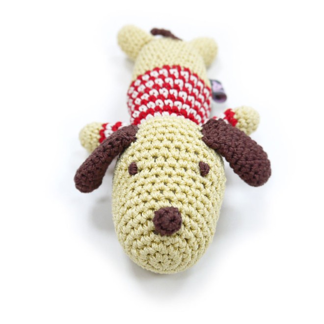 Häkel-Hundespielzeug DICKE FREUNDE