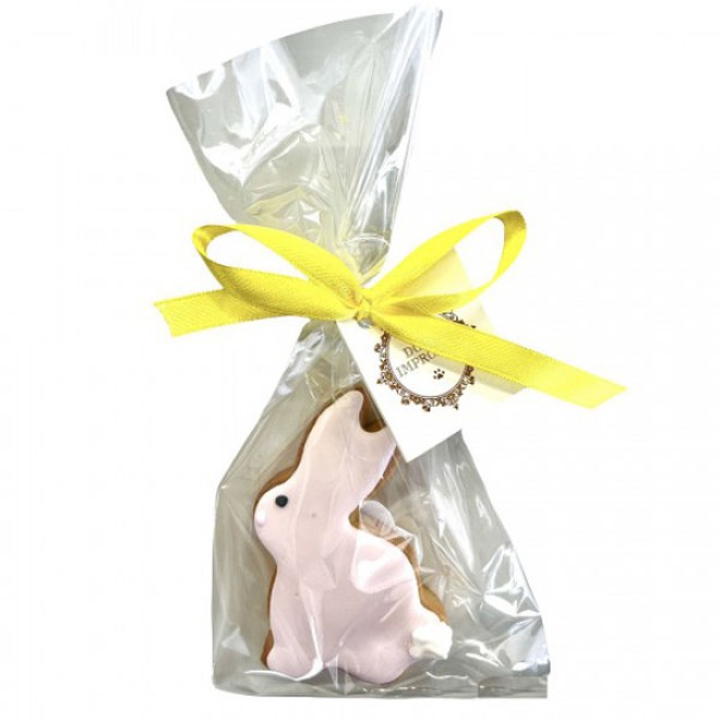 Hundekeks-Osterhase blau & rosa