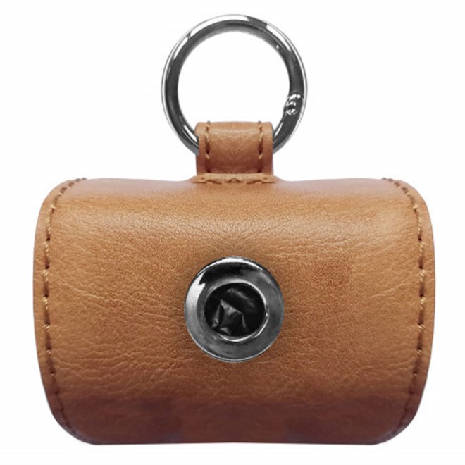 Milk & Pepper Hunde-Kotbeutelspender WINSTON cognac