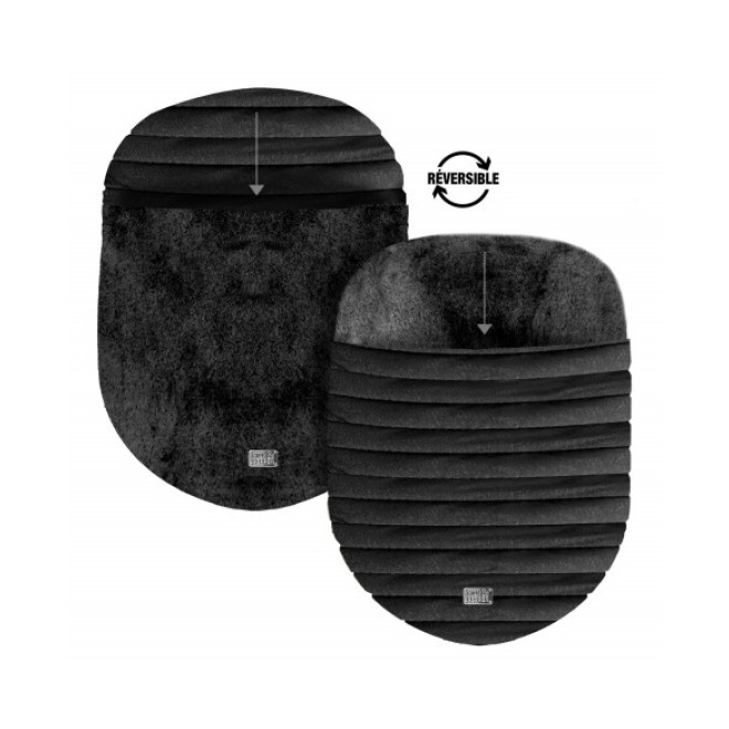 Schlafsack CHAMONIX schwarz für Hunde von Milk & Pepper