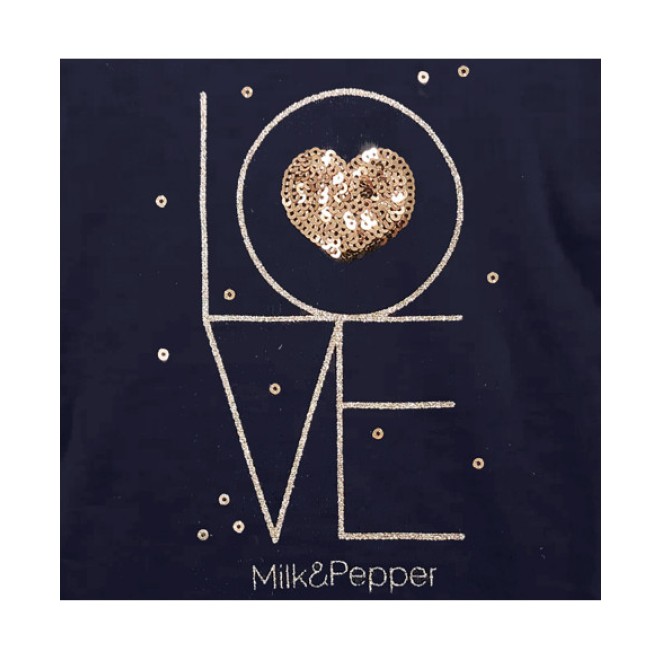 Hunde T-Shirt LOVE von Milk & Pepper