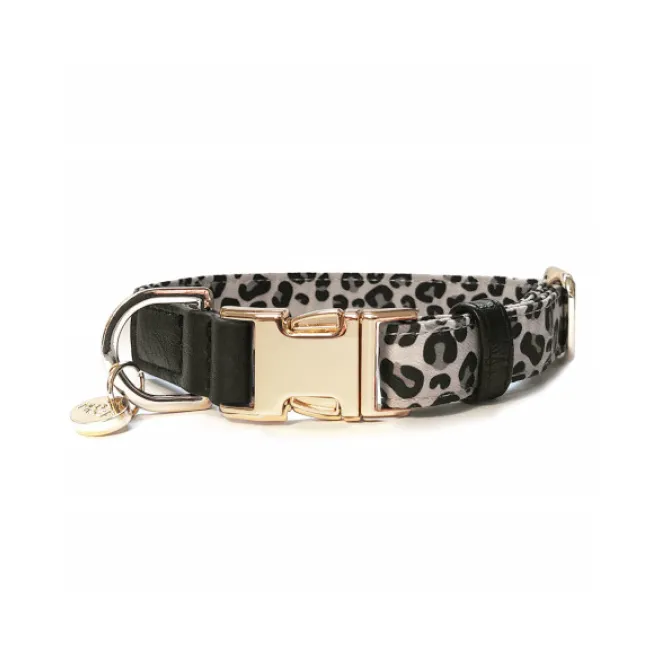 Milk & Pepper verstellbares Leo-Hundehalsband KENYA