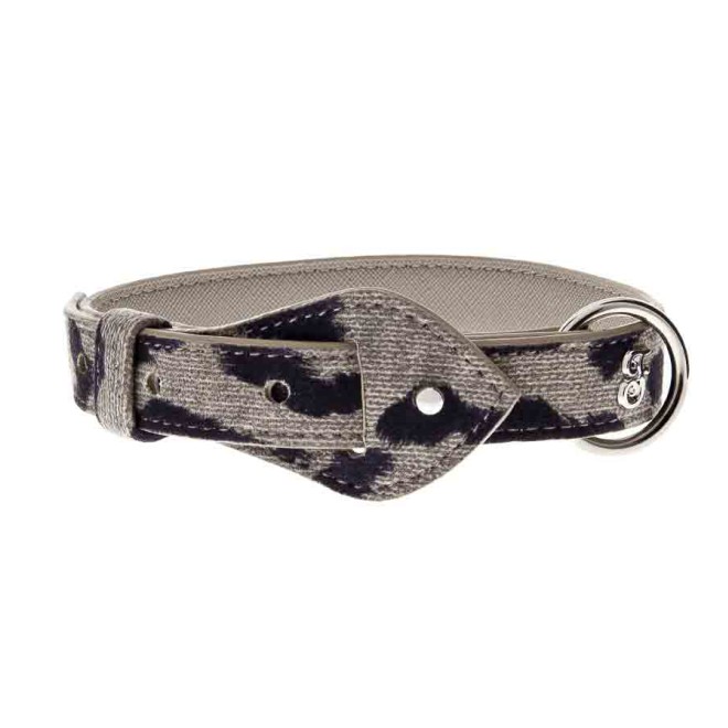 Hundehalsband Florenz Leopard Design