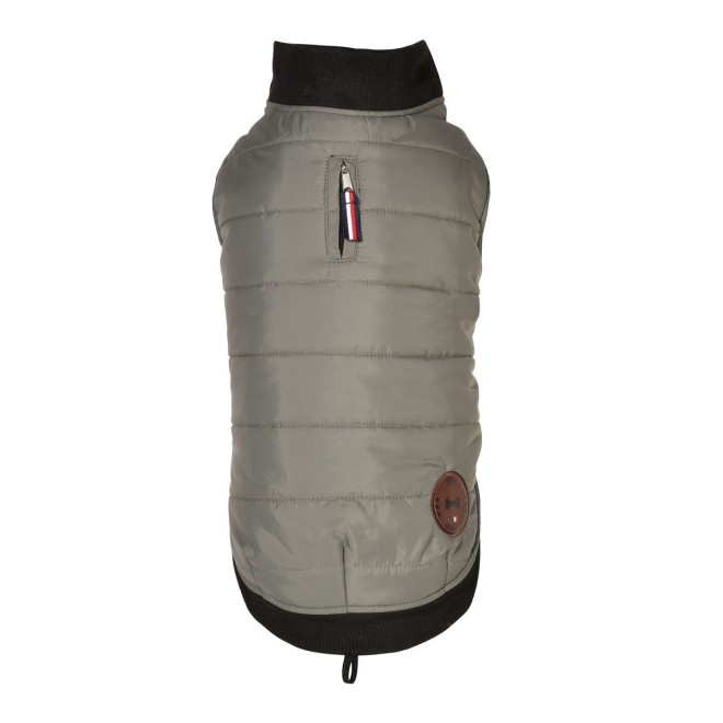 Hundejacke Rufus grau auch für große Hunderassen Gr. 70XXL