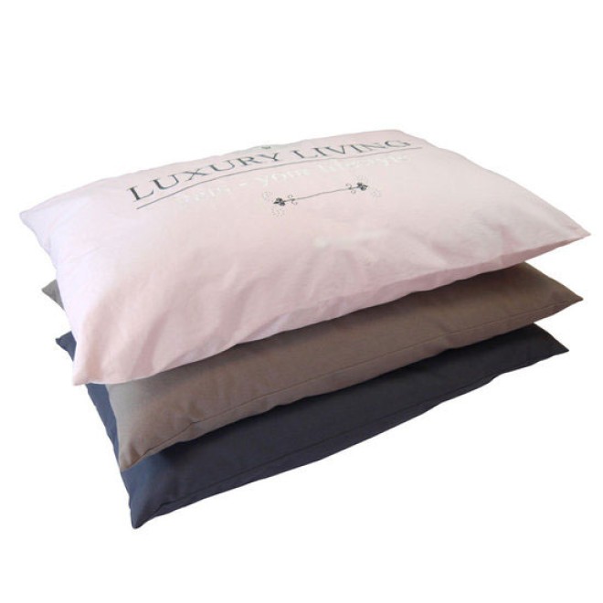 Hundekissen Basic LUXURY LIVING taupe, Größe S-L