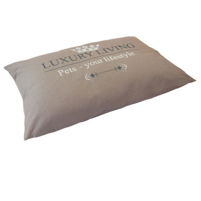 Hundekissen Basic LUXURY LIVING taupe, Größe S-L