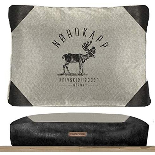 Milk & Pepper Komfort-Hundekissen Nordkapp Beige
