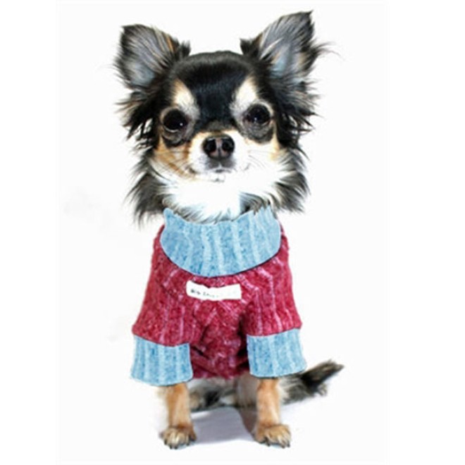 Rollkragen-Hundepulli STAR auch für Mops & Bully