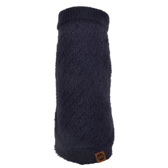 Superweicher Hundepulli Angora-Style navy Gr. 36M
